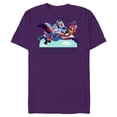 thumbnail image 1 of Disney Junior T.O.T.S. We're So Fly - Short Sleeve Blended T-Shirt for Adults -Customized-Purple, 1 of 5
