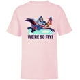 thumbnail image 1 of Disney Junior T.O.T.S. We're So Fly  - Short Sleeve T-Shirt for Kids- Customized-Soft Pink, 1 of 5