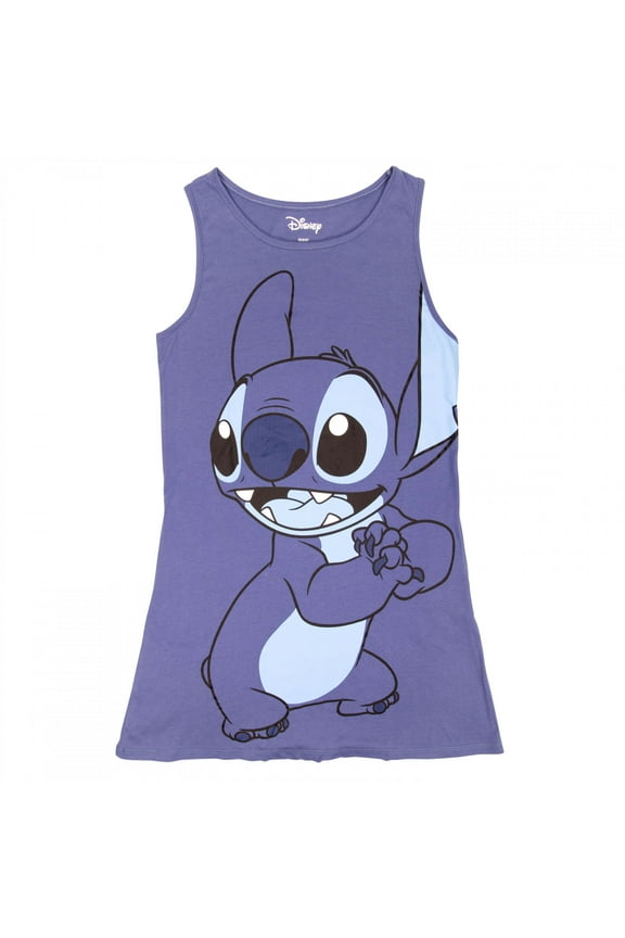 Stitch Standing Junior Fashion Tank Dress, S-XL (Women's)