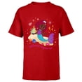 thumbnail image 1 of Disney Junior’s Ariel Natural Explorer - Short Sleeve T-Shirt for Kids - Customized-Red, 1 of 5