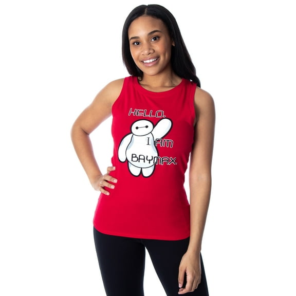 Disney Junior's Big Hero 6 Hello I'm Baymax Muscle Tank Top
