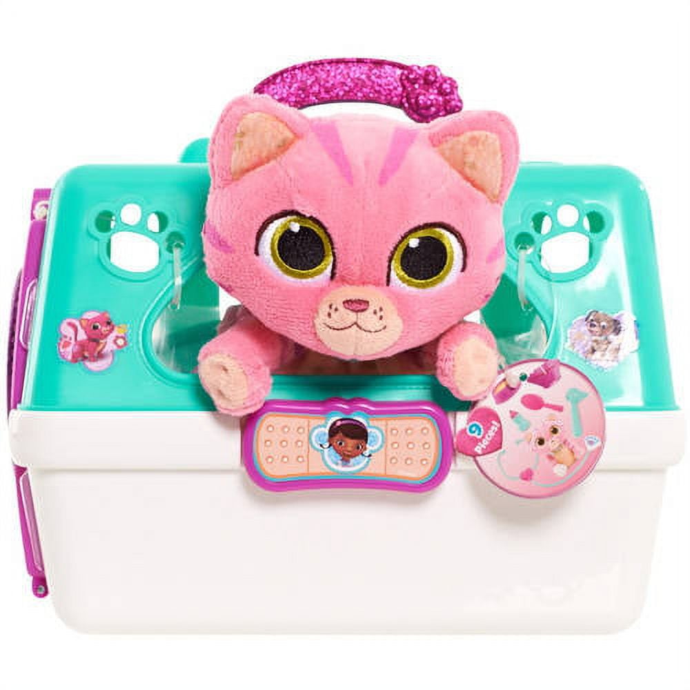 Disney Junior Doc McStuffins Pet Vet On The Go Pet Carrier Play Set ...