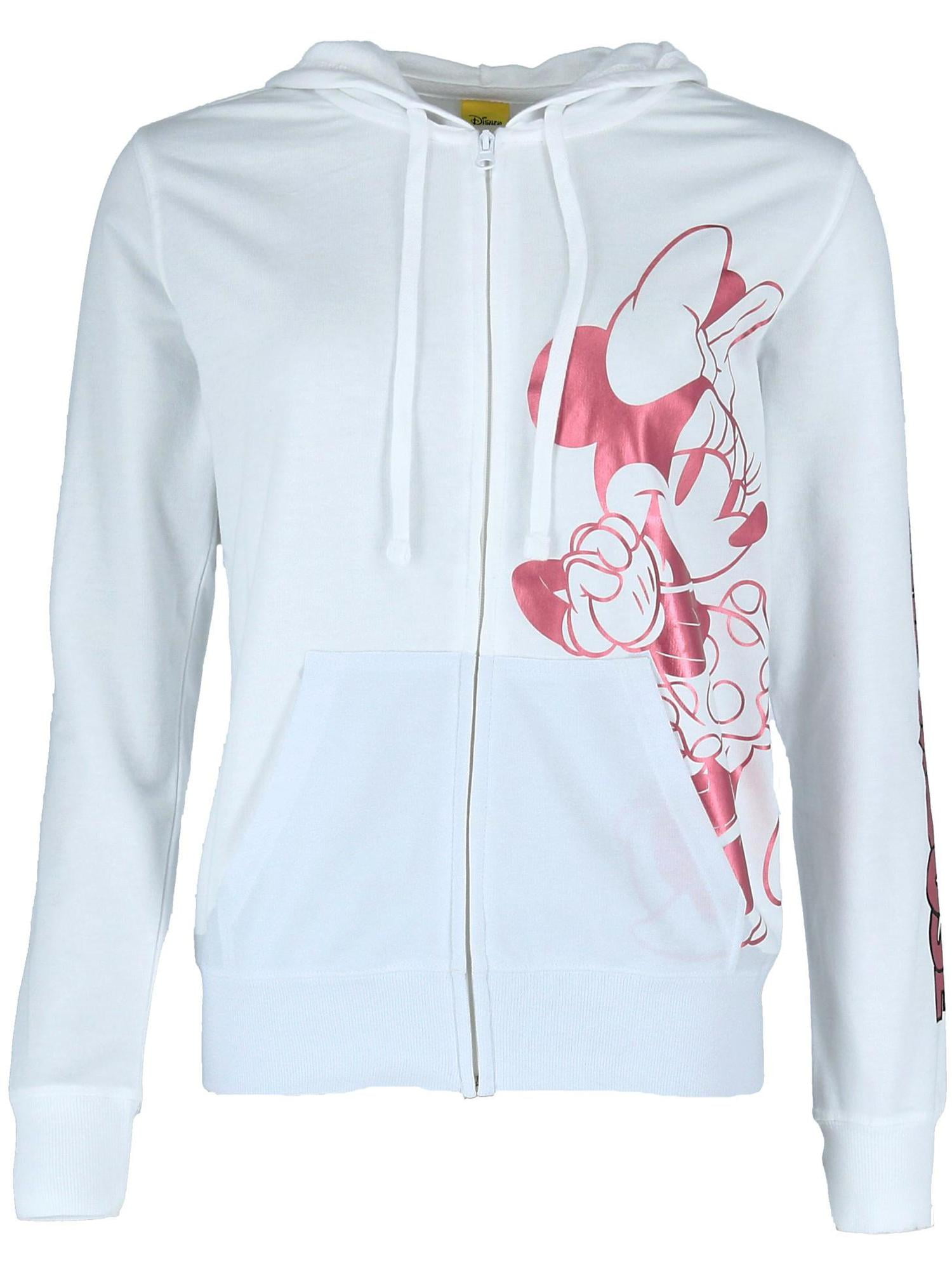 Disney Junior's Minnie Mouse Zip Up Hoodie Jacket