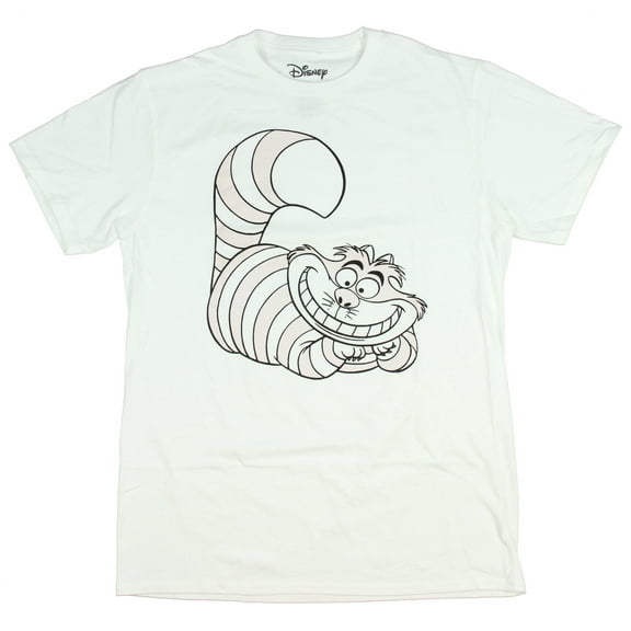 Disney Juniors Alice In Wonderland Cheshire Cat We're All Mad Here! T-Shirt (MD)