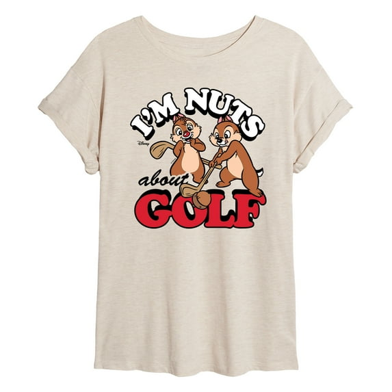 Disney - Chip and Dale Golf - Women's Oversized T-Shirt