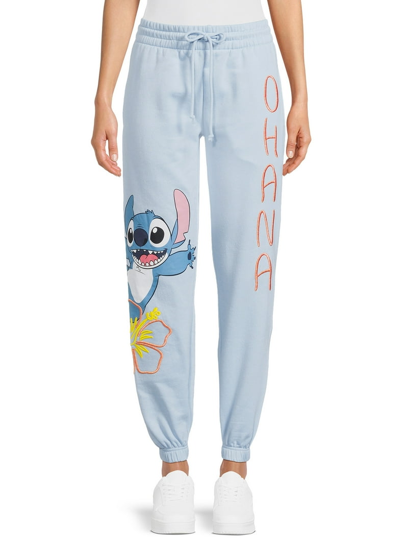 【Disney】Disney リロ＆スティッチ レディース ジョガーパンツ Disney Juniors Stitch Graphic Jogger Pants, 28.5