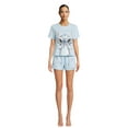 thumbnail image 1 of Disney Juniors Stitch Graphic T-Shirt and Shorts Set, 2-Piece, Sizes XS-XXXL, 1 of 6