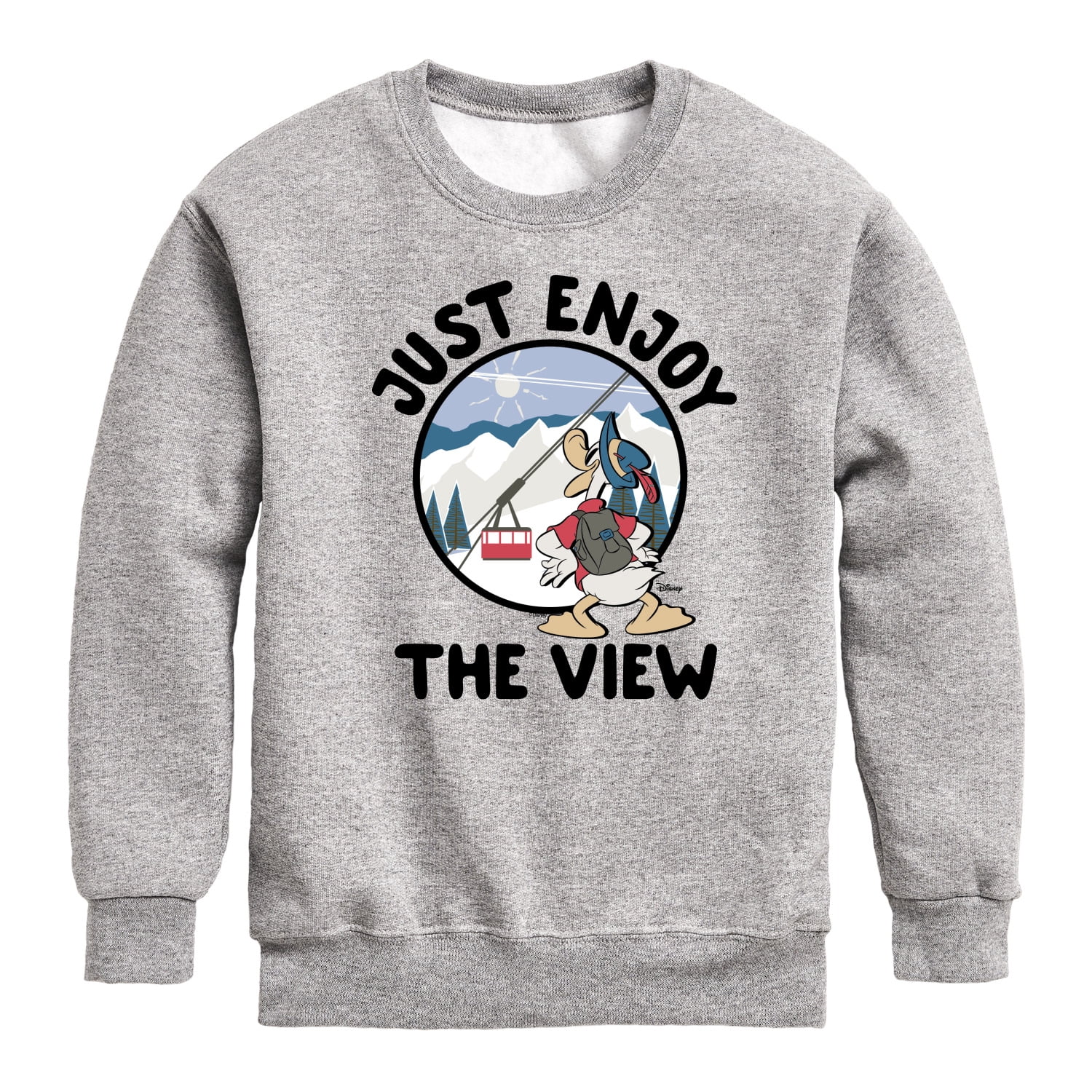 Disney - Just Enjoy The View - Toddler & Youth Crewneck Fleece ...