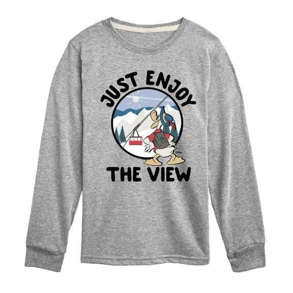 Disney - Just Enjoy The View - Toddler & Youth Long Sleeve Graphic T-Shirt