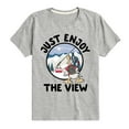 thumbnail image 1 of Disney - Just Enjoy The View - Toddler & Youth Short Sleeve Graphic T-Shirt, 1 of 5