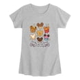 thumbnail image 1 of Disney - Just Here for the Snacks Toddler Girls' Toddler Short Sleeve Graphic T-Shirt, 1 of 3