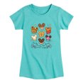 thumbnail image 1 of Disney - Just Here for the Snacks Toddler Girls' Toddler Short Sleeve Graphic T-Shirt, 1 of 3