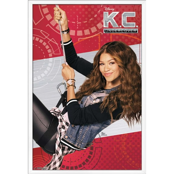 Disney K.C. Undercover Wall Poster, 22.375" x 34", Framed