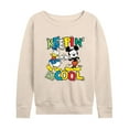 thumbnail image 1 of Disney - Keepin It Cool - Women's Lightweight French Terry Long Sleeve Shirt, 1 of 5