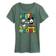 thumbnail image 1 of Disney - Keepin It Cool - Women's Short Sleeve Graphic T-Shirt, 1 of 6