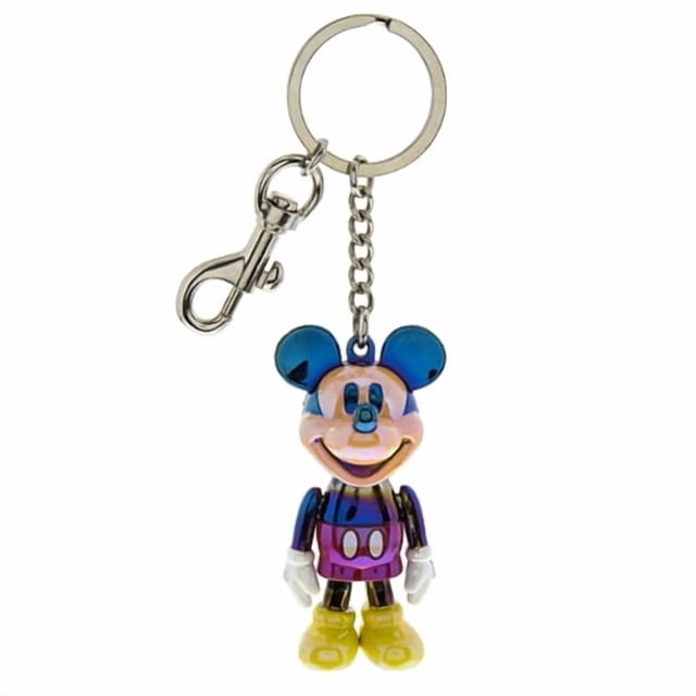 Disney Keychain - Colorful Iridescent Jointed Mickey - Walmart Business ...