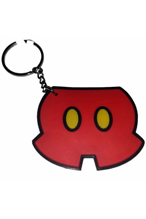 Keychain Keyring - Character Icons - Mickey Mouse Red Shorts