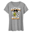 thumbnail image 1 of Disney - Kickin Back - Women's Short Sleeve Graphic T-Shirt, 1 of 5