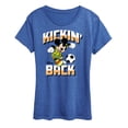 thumbnail image 1 of Disney - Kickin Back - Women's Short Sleeve Graphic T-Shirt, 1 of 5