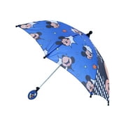 Disney Kid's Mickey Mouse Stick Umbrella with Clamshell Handle