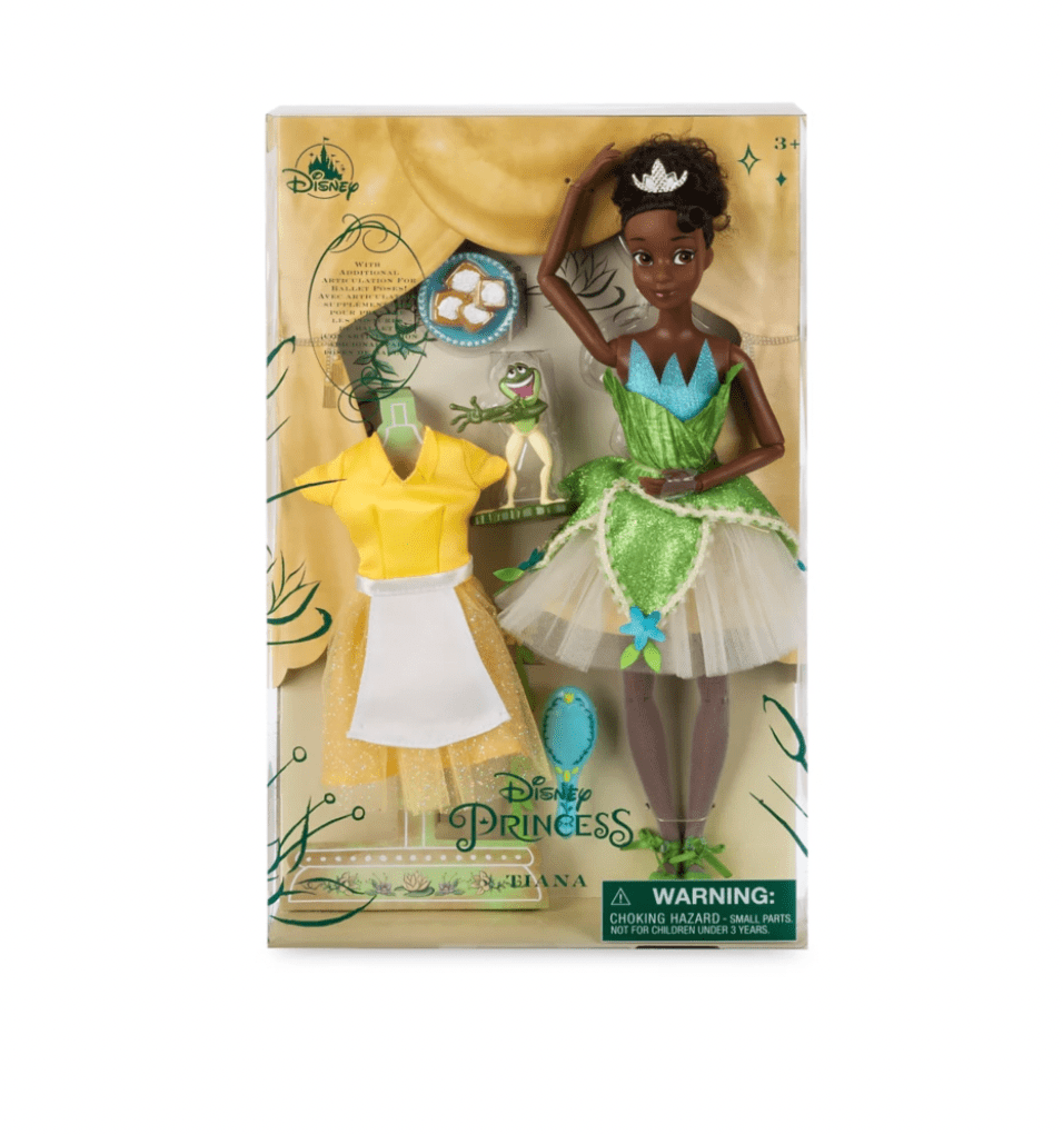 Disney Kids 3 Years Plus Princess Tiana Ballet Doll, Polyester