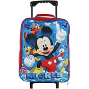 Disney Kids' Mickey Mouse Rolling Carry-on Luggage