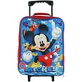 thumbnail image 1 of Disney Kids' Mickey Mouse Rolling Carry-on Luggage, 1 of 6