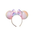 thumbnail image 1 of Disney Kids’ Minnie Mouse Glitter Ears Headband, 1 of 5