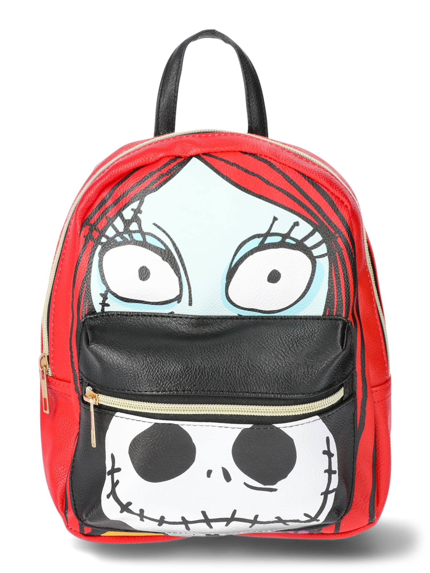 Disney Kids Nightmare Before Christmas PU Mini Backpack, Red