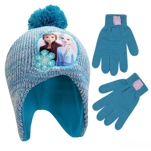 Disney Kids Winter Hat, Kids Gloves or Toddlers Mittens, Frozen Baby Beanie for Girls Ages 2-7