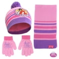 thumbnail image 1 of Disney Kids Winter Hat, Matching Kids’ Gloves and Scarf, Princess Baby Beanie for Girls Ages 4-7, 1 of 6