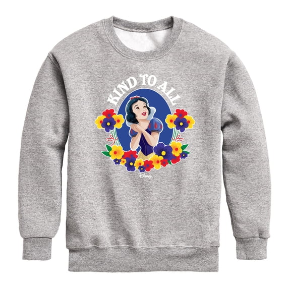 Disney - Kind To All Boys' Graphic Long Sleeve Fleece Sweatshirt