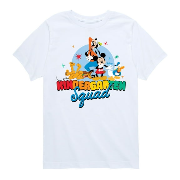 Disney - Kindergarten Squad - Toddler And Youth Short Sleeve Graphic T-Shirt
