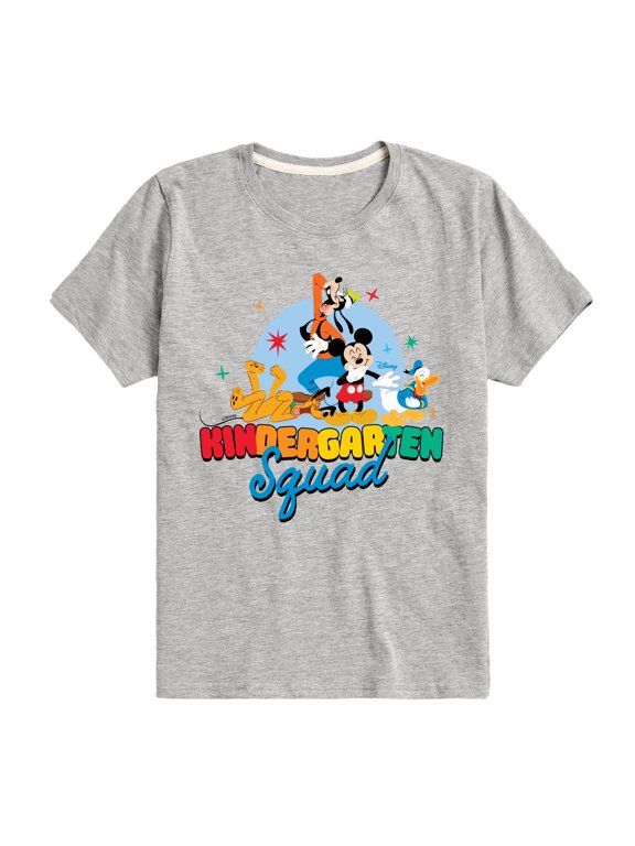 - Kindergarten Squad Boys' Short Sleeve Graphic T-Shirt