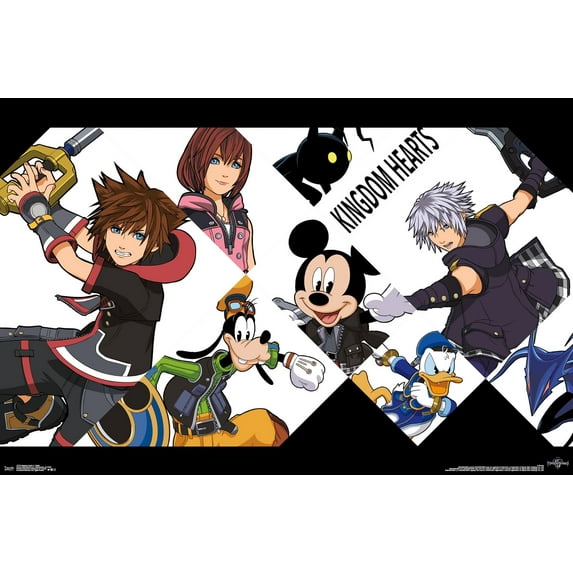 Disney Kingdom Hearts 3 - Battle Wall Poster, 22.375" x 34"
