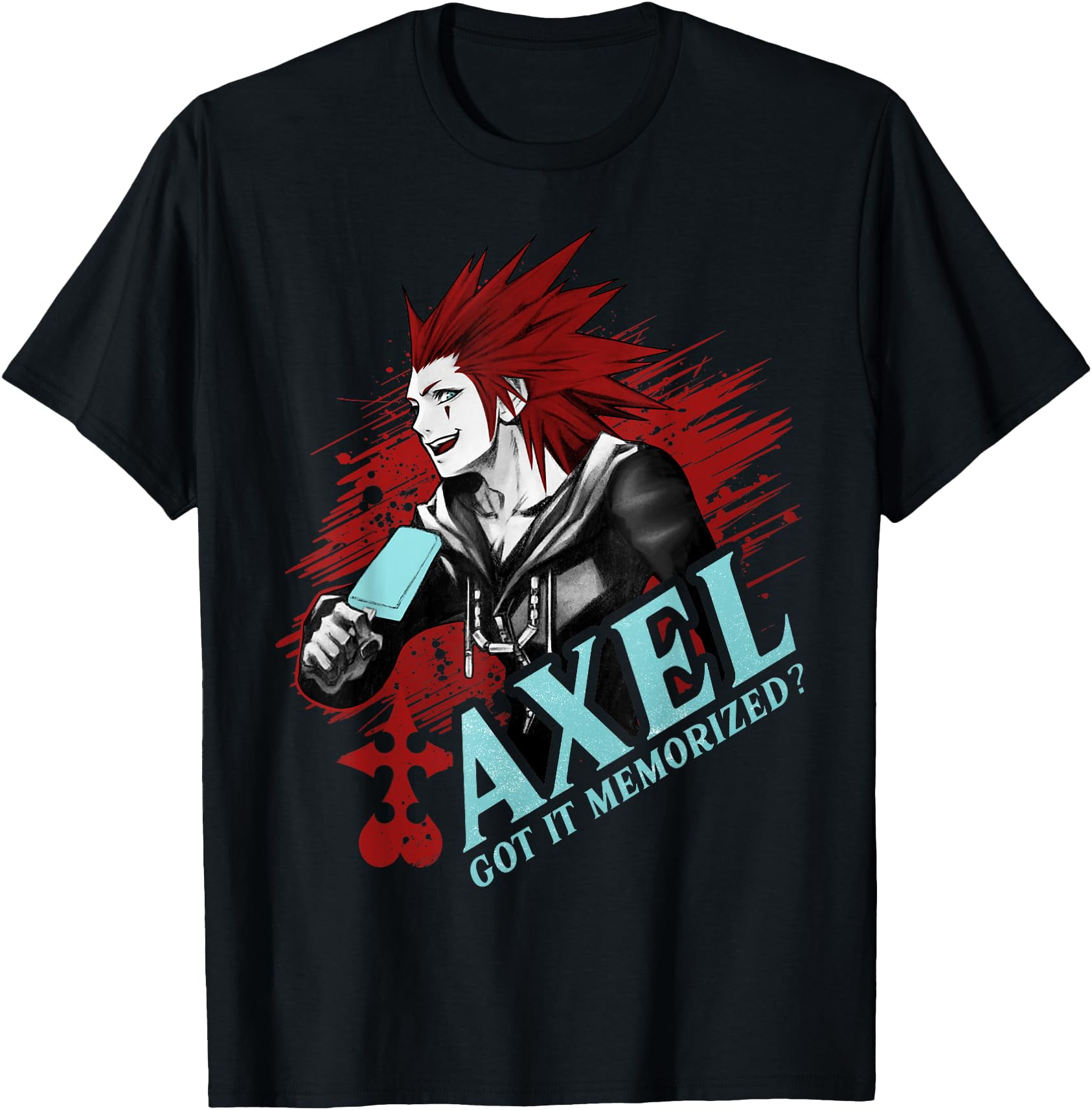 Disney Kingdom Hearts Axel Got It Memorized TShirt