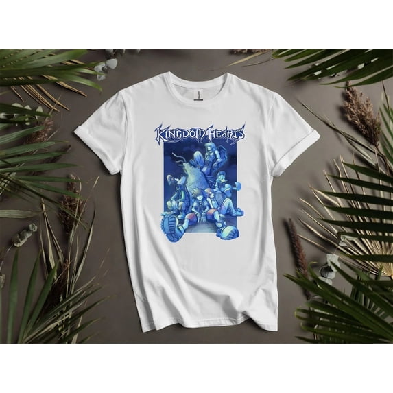 Disney Kingdom Hearts Blue Crew Disneyland T-shirt