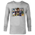 thumbnail image 1 of Disney Kingdom Hearts III Mickey Mouse Characters - Long Sleeve T-Shirt for Men -Customized-Athletic Heather, 1 of 5