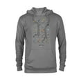 thumbnail image 1 of Disney Kingdom Hearts Keyblades with Names - Pullover Hoodie for Adults -Customized-Graphite Heather, 1 of 5