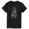 thumbnail image 1 of Disney - Kingdom Hearts - Kingdom Hearts Group Black Only - Men's Short Sleeve T-Shirt, 1 of 4