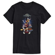 Kingdom Hearts - Game Characters Group Men's Short Sleeve Graphic T-Shirt