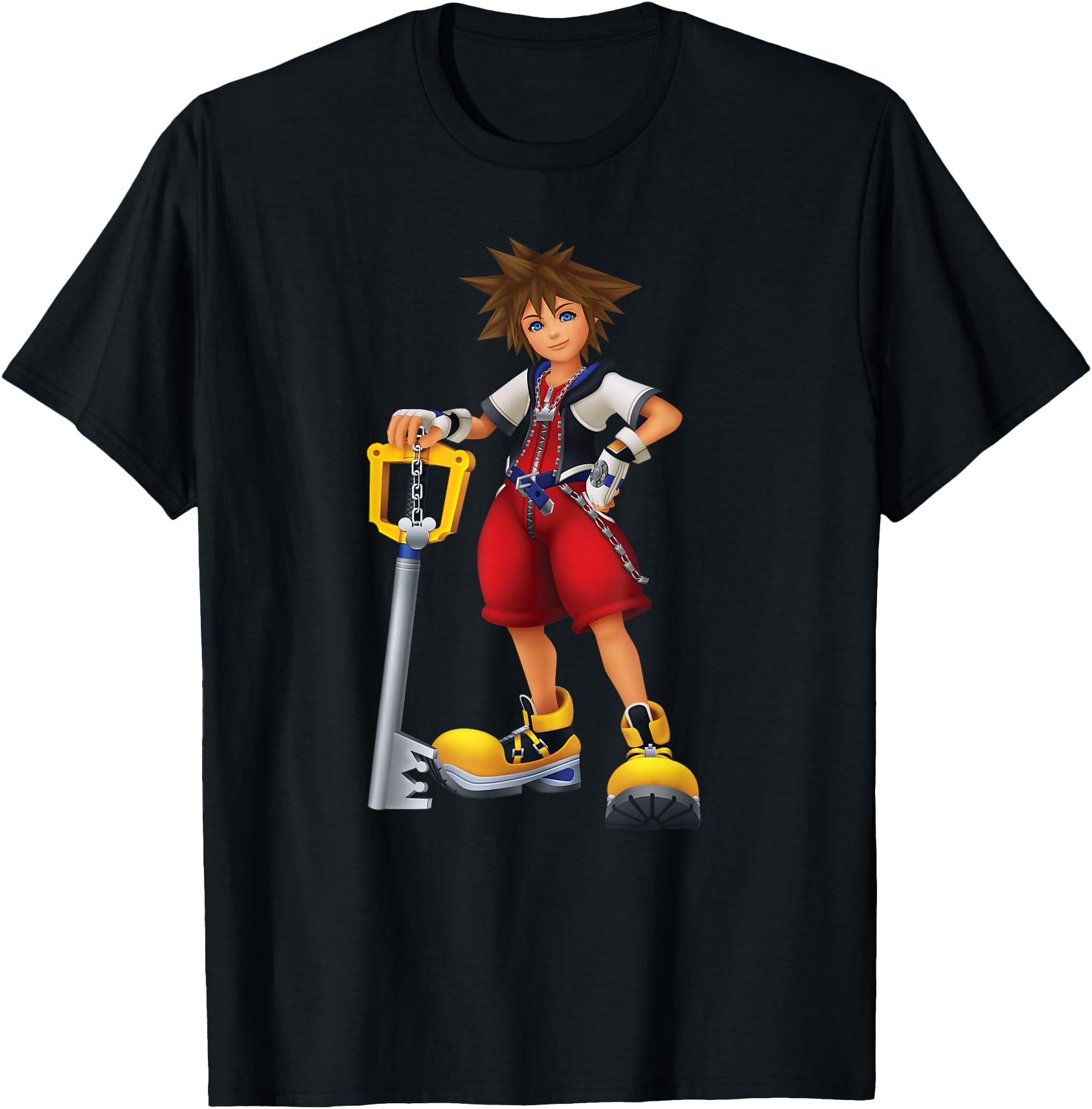 Disney Kingdom Hearts Sora Key Blade TShirt
