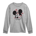 thumbnail image 1 of Disney - Kissy Face Toddler Long Sleeve Graphic T-Shirt, 1 of 4