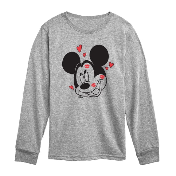 Disney - Kissy Face Toddler Long Sleeve Graphic T-Shirt