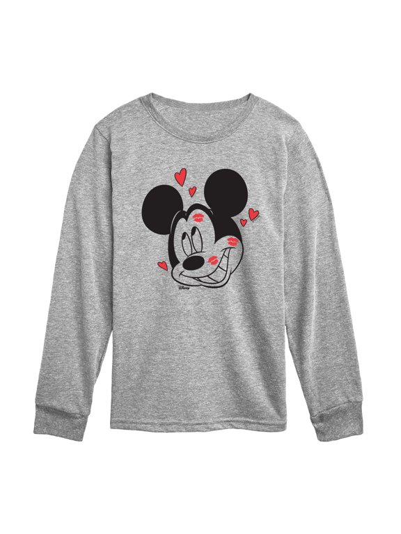 - Kissy Face Toddler Boys' Toddler Long Sleeve Graphic T-Shirt