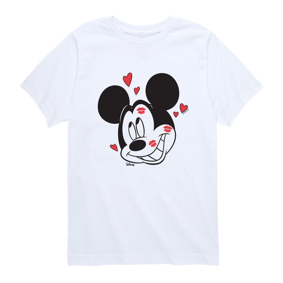 Disney - Kissy Face Toddler Short Sleeve Graphic T-Shirt