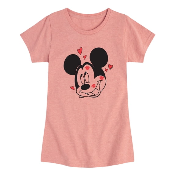 Disney - Kissy Face Toddler Short Sleeve Graphic T-Shirt