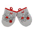 thumbnail image 1 of Disney Kitchen Neoprene Mini Oven Mitts, 2pk-Heat Resistant Oven Gloves with Insulation Ideal for Handling Hot Kitchenware-Non-Slip Grip, Hanging Loop, 5.5 x 7 Inches - Mickey and Minnie Swing, 1 of 7