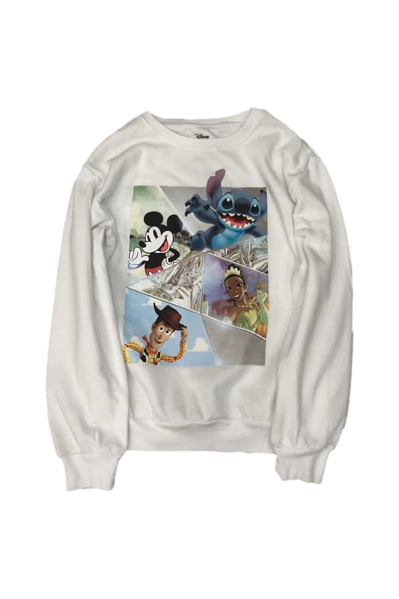 Knit Long Sleeve Sweatshirt, Sizes XS-XXXL