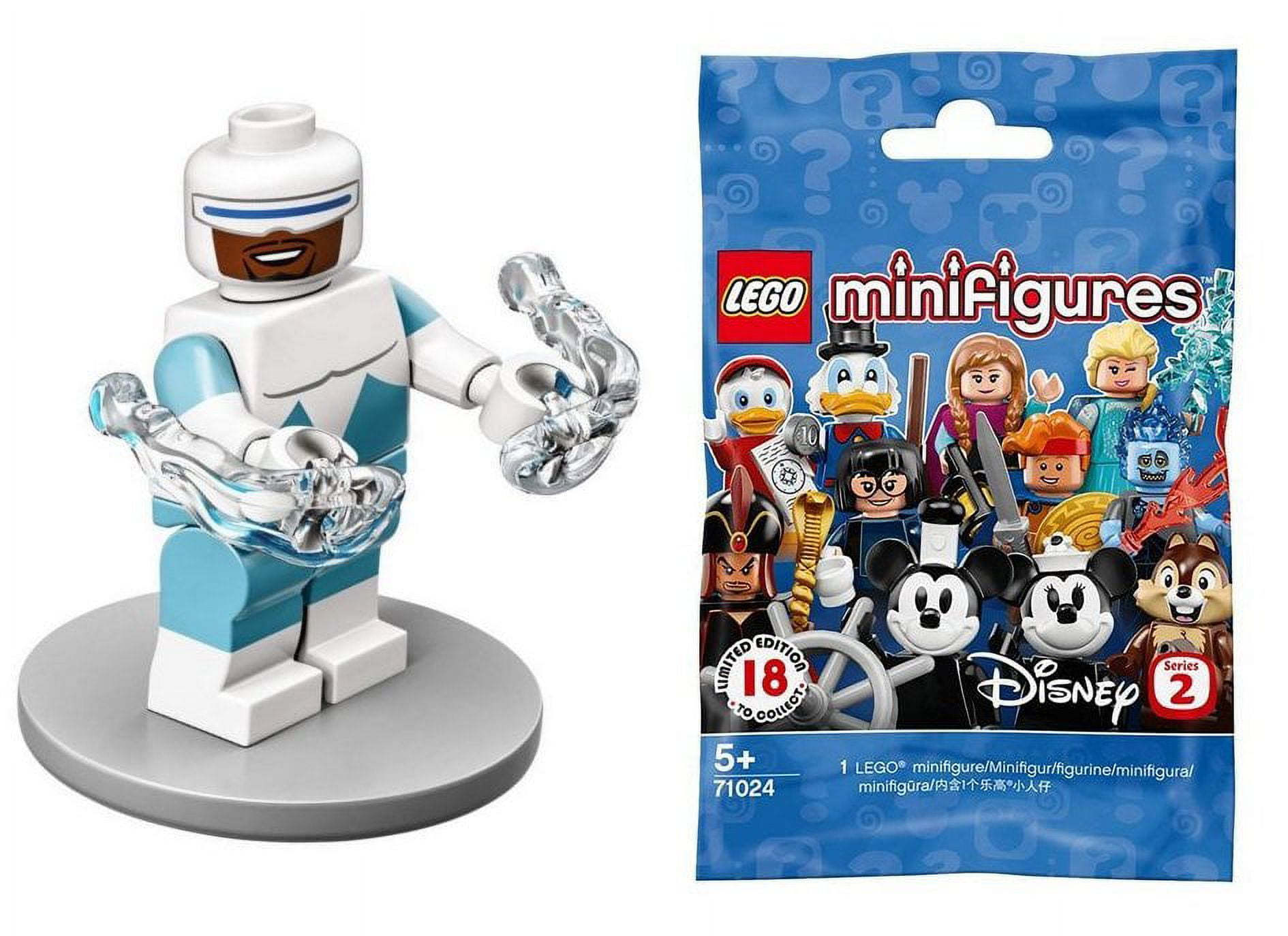 LEGO 71024 Disney Series 2 Mini Figures: #17 Edna Mode and #18 Frozone (The  Incredibles)